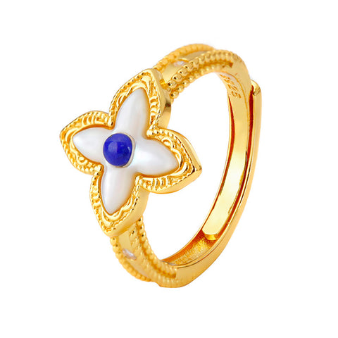 Lapis Lucky Clover Bliss Jewelry collection