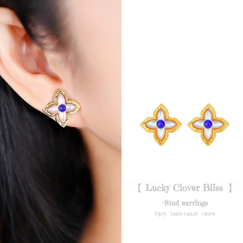 Lapis Lucky Clover Bliss Jewelry collection