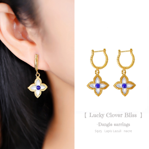 Lapis Lucky Clover Bliss Jewelry collection