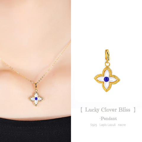 Lapis Lucky Clover Bliss Jewelry collection